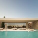 Terraza villa Moraira