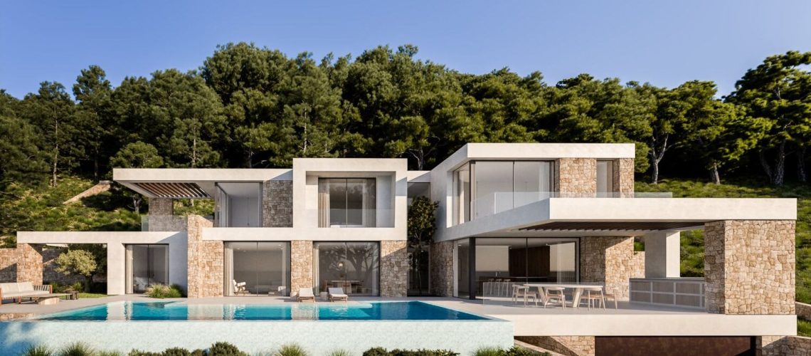 Contemporary design J&aacute;vea villa